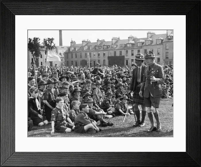 Framed Print : Chief Scout At Perth Powell Framed Print : Chief Scout At Perth Powell