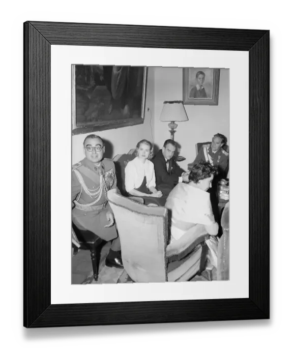 Framed Print : Prince / Princess Of Monaco, Others Framed Print : Prince / Princess Of Monaco, Others