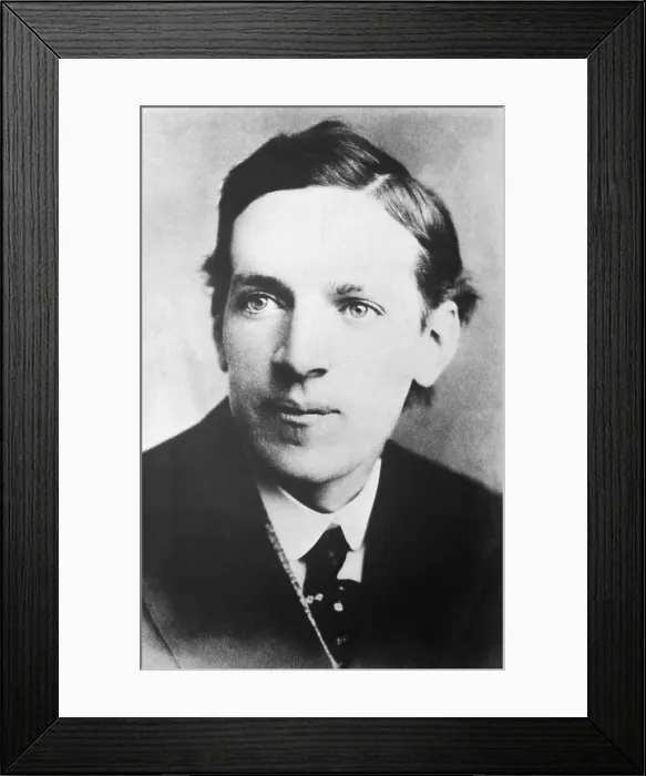Framed Print : Young Upton Sinclair