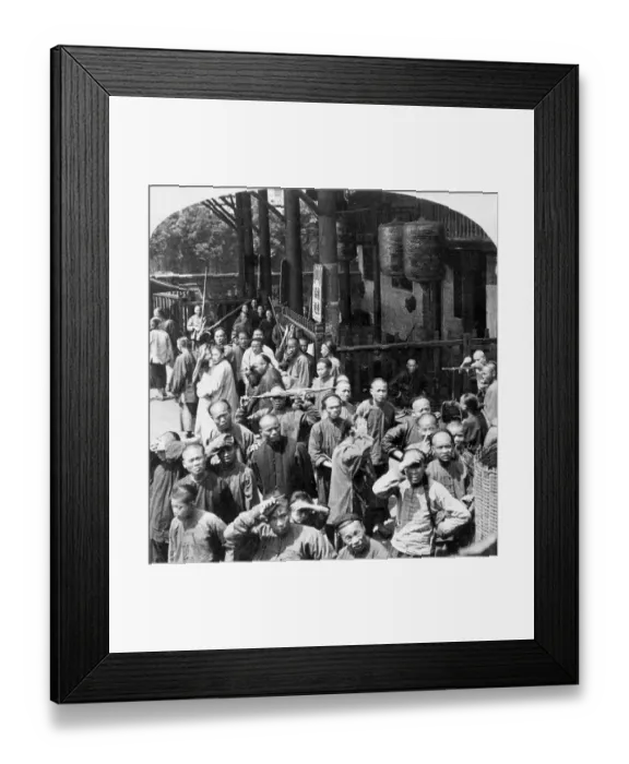 Framed Print : The Boxer Rebellion. Boxers Imprisoned Framed Print : The Boxer Rebellion. Boxers Imprisoned