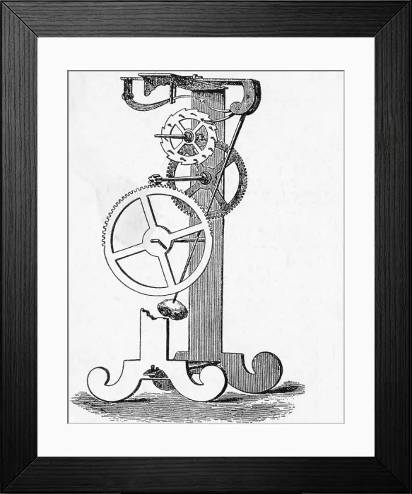 Framed Print : Horological Pendulum Developed By Galileo Framed Print : Horological Pendulum Developed By Galileo