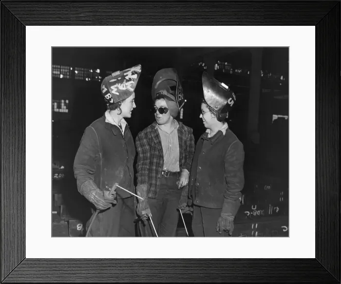 Framed Print : Woman Swing Shifters Interrupt Work Framed Print : Woman Swing Shifters Interrupt Work