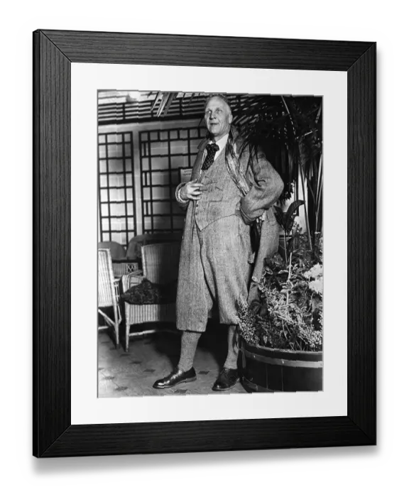 Framed Print : Feodor Chaliapin In Full Length Shot Framed Print : Feodor Chaliapin In Full Length Shot