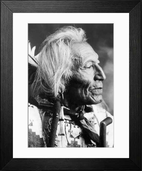 Framed Print : Oglala Sioux Chief Red Cloud