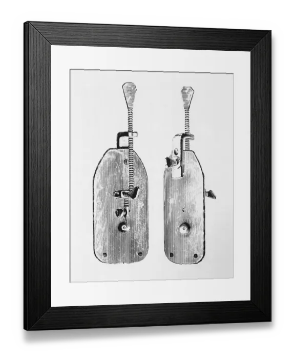 Framed Print : Leeuwenhoek's Original Microscope Framed Print : Leeuwenhoek's Original Microscope