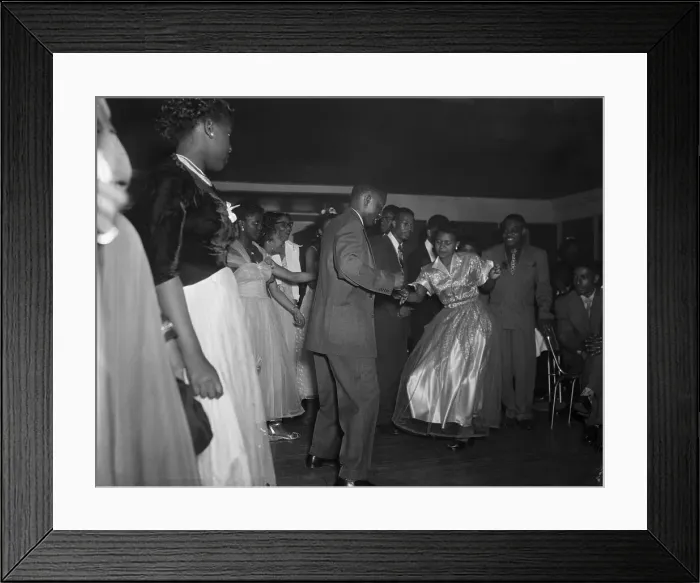 Framed Print : Savoy Ballroom, Creation Of Dance Steps