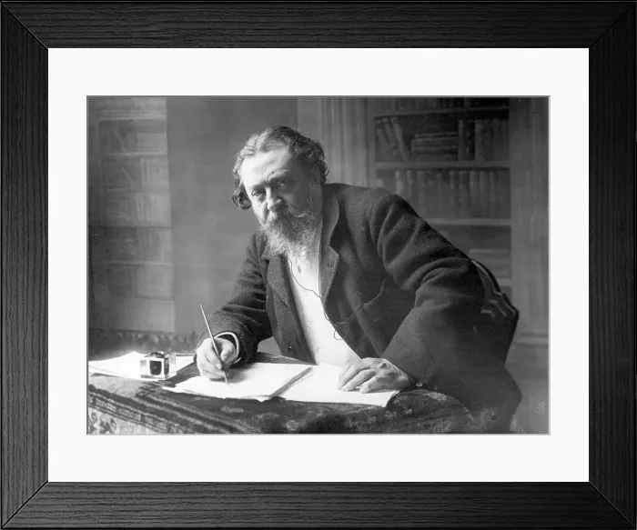 Framed Print : Catulle Mendes Writing Framed Print : Catulle Mendes Writing