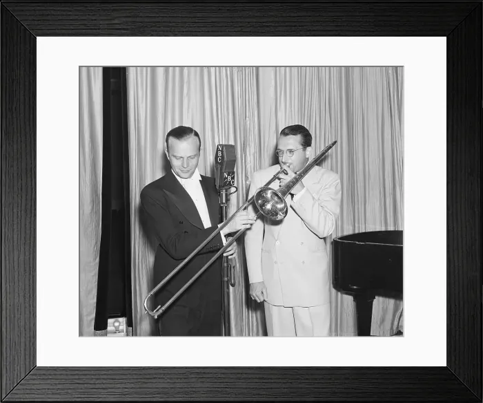 Framed Print : Tommy Dorsey In Nbc Studio Jam Session Framed Print : Tommy Dorsey In Nbc Studio Jam Session