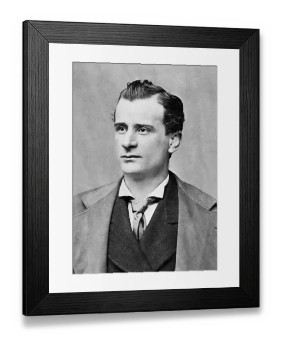 Framed Print : Edward Harrigan, Head And Shoulder Framed Print : Edward Harrigan, Head And Shoulder