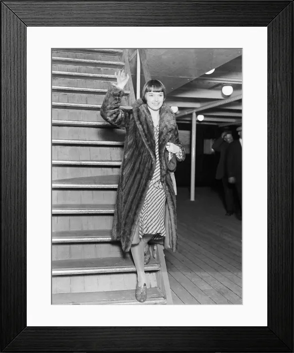 Framed Print : Louise Brooks, Actress
