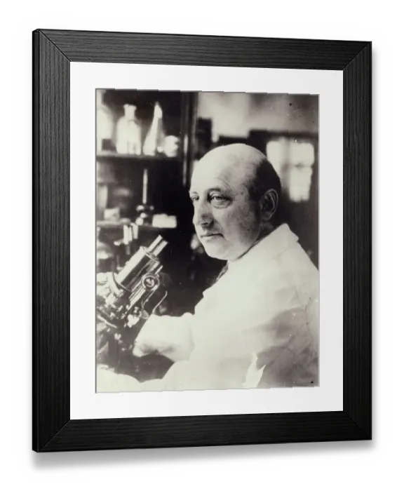 Framed Print : Portrait Of Dr. Richard Goldschmidt Framed Print : Portrait Of Dr. Richard Goldschmidt