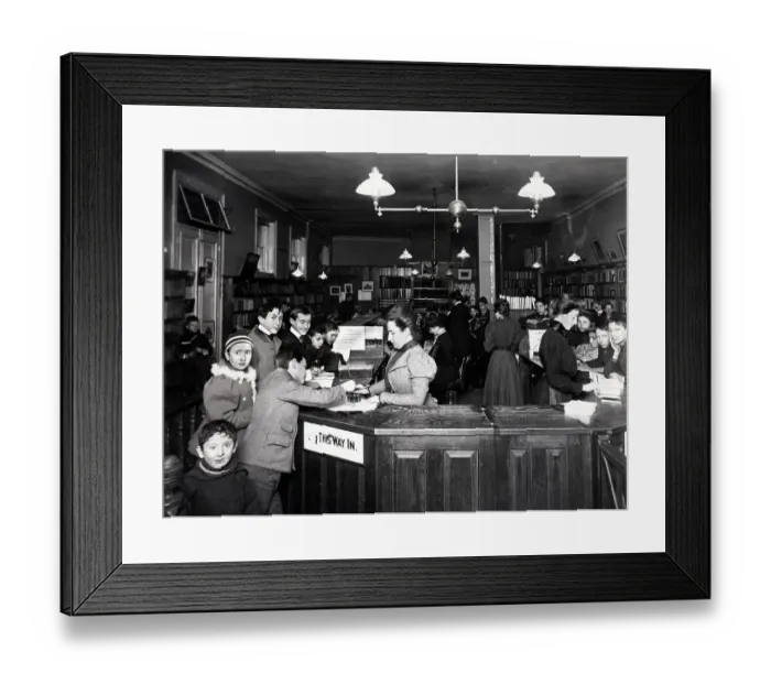 Framed Print : Yorkville Branch Of New York Library Framed Print : Yorkville Branch Of New York Library