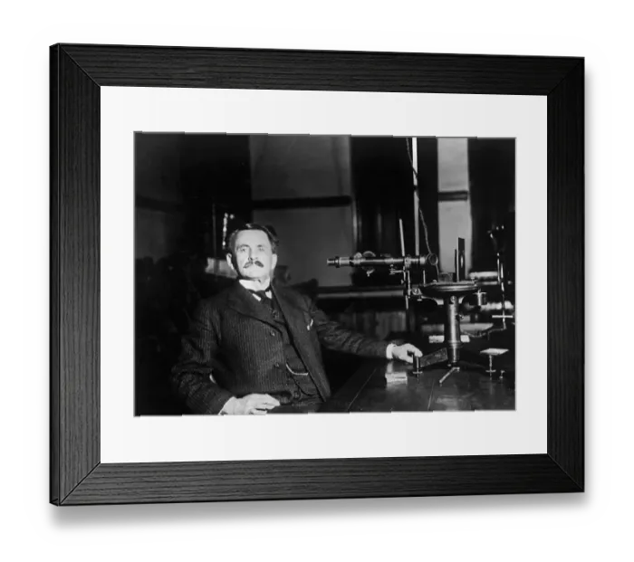 Framed Print : Albert A Michelson Us Physicist Framed Print : Albert A Michelson Us Physicist