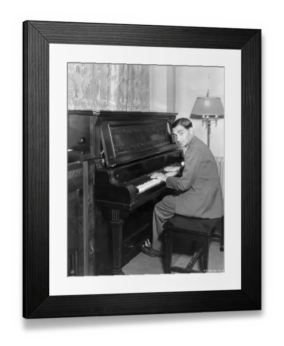 Framed Print : Irving Berlin At The Piano Framed Print : Irving Berlin At The Piano