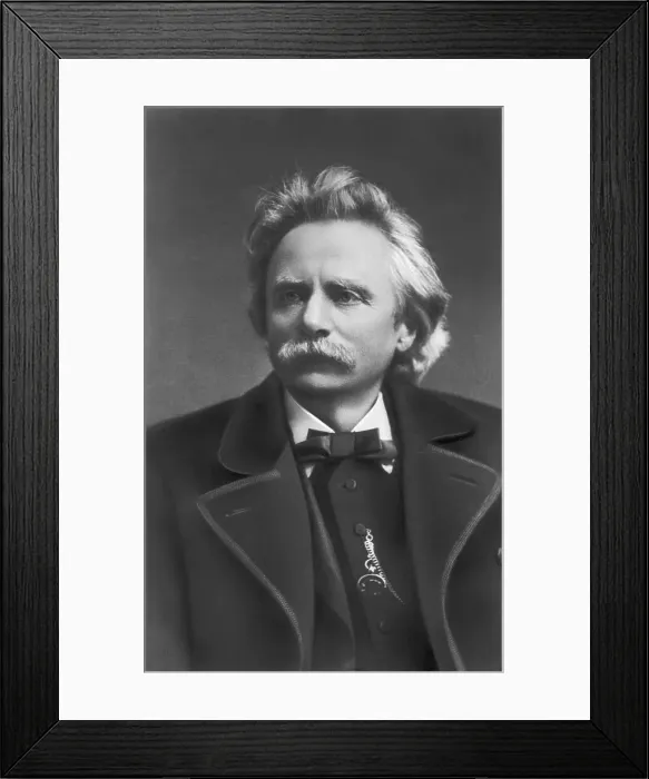Framed Print : Portrait Of Edward Greig Framed Print : Portrait Of Edward Greig