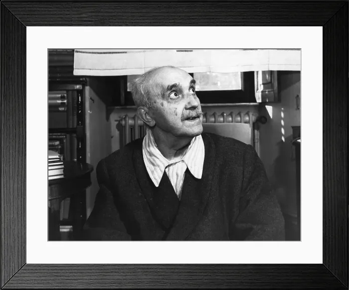 Framed Print : Headshot Of George Santayana Framed Print : Headshot Of George Santayana