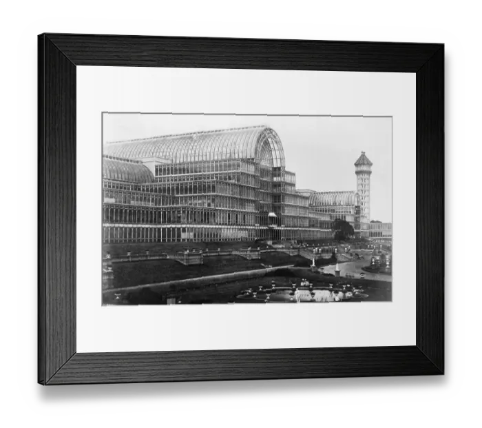 Framed Print : Crystal Palace in London
