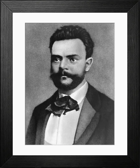 Framed Print : Portrait Of Composer Anton Dvorak Framed Print : Portrait Of Composer Anton Dvorak
