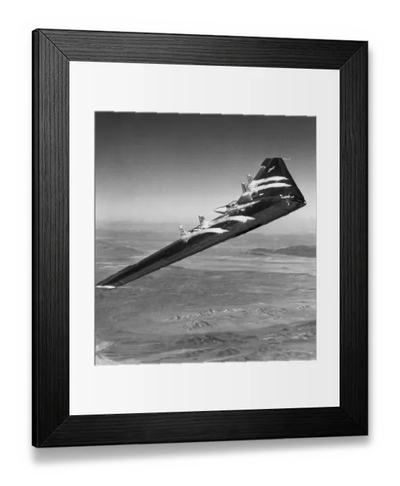 Framed Print : Yb-49 Flying Wing Over California Framed Print : Yb-49 Flying Wing Over California