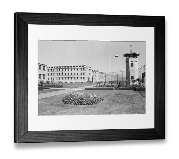 Framed Print : Exterior of Soledad Prison Framed Print : Exterior of Soledad Prison