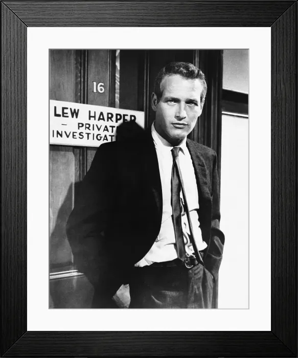 Framed Print : Paul Newman Close Up Framed Print : Paul Newman Close Up