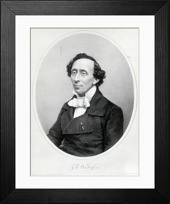 Framed Print : Hans Christian Andersen Framed Print : Hans Christian Andersen