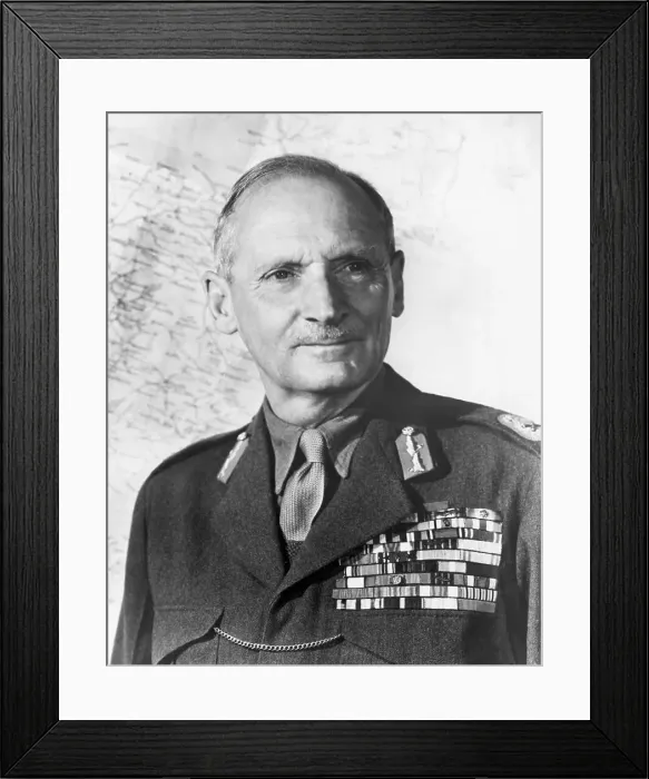Framed Print : Field Marshal Viscount Montgomery Framed Print : Field Marshal Viscount Montgomery