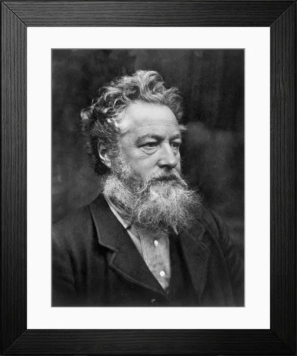 Framed Print : Closeup Of William Morris Framed Print : Closeup Of William Morris