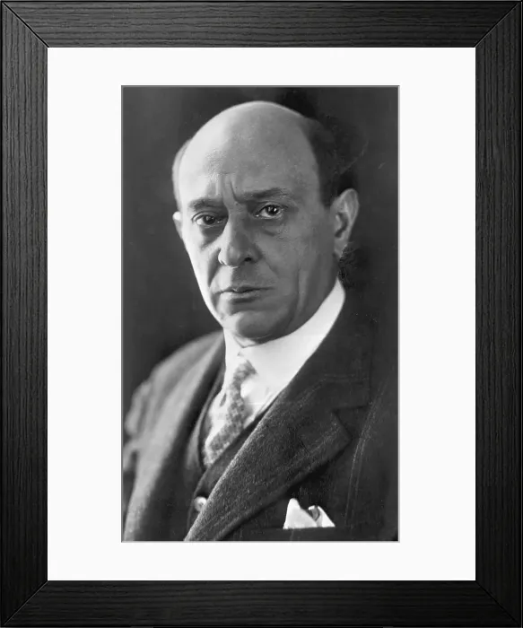 Framed Print : Arnold Schoenberg Framed Print : Arnold Schoenberg