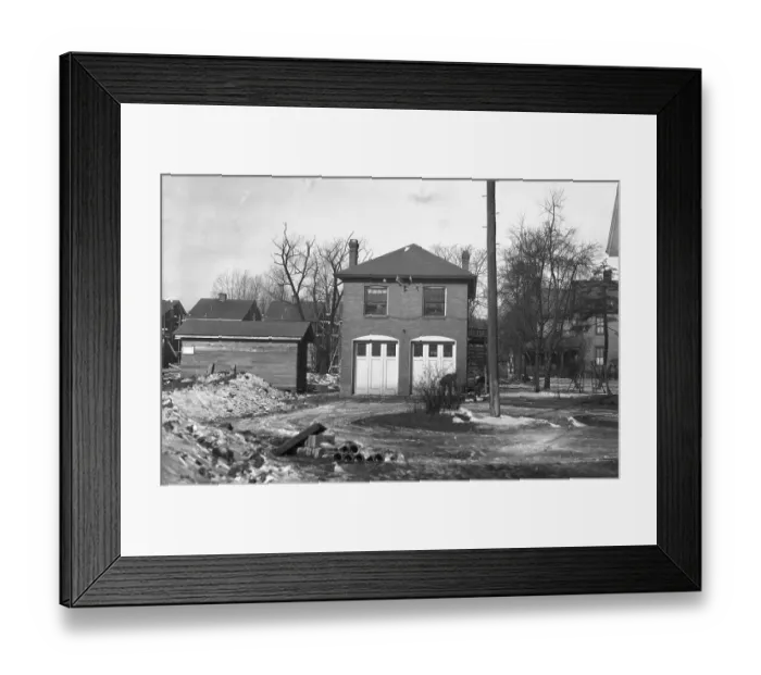 Framed Print : Garage / Presidential Returns / Broadcast Framed Print : Garage / Presidential Returns / Broadcast