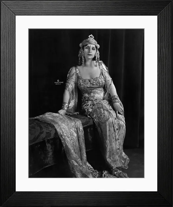 Framed Print : Amelita Galli Curci In Opera Costume Framed Print : Amelita Galli Curci In Opera Costume