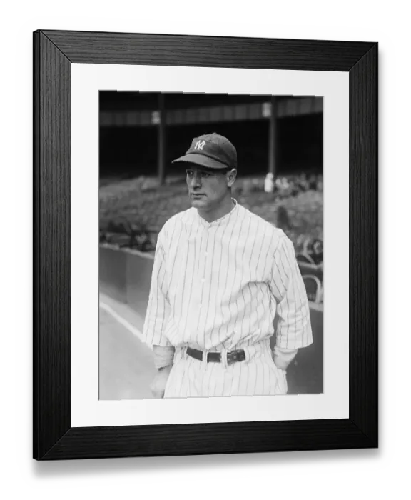 Framed Print : Lou Gehrig, Of The Ny Yankees; Waist Up Framed Print : Lou Gehrig, Of The Ny Yankees; Waist Up