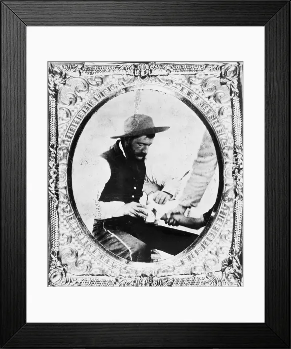 Framed Print : Civil War Surgeon At Work