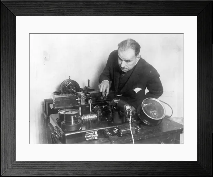 Framed Print : Professor Arthur Korn Inventor Framed Print : Professor Arthur Korn Inventor