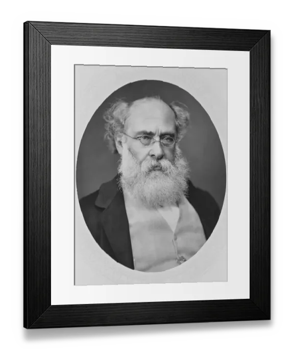 Framed Print : English Novelist Anthony Trollope Framed Print : English Novelist Anthony Trollope