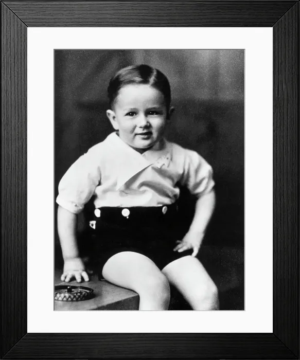 Framed Print : James Dean As A Toddler Framed Print : James Dean As A Toddler