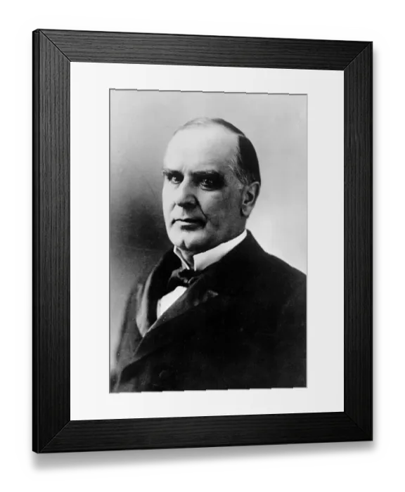 Framed Print : President Mckinley Framed Print : President Mckinley