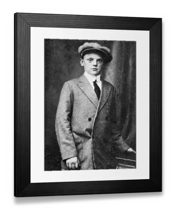Framed Print : 14 Year Old James Cagney Framed Print : 14 Year Old James Cagney
