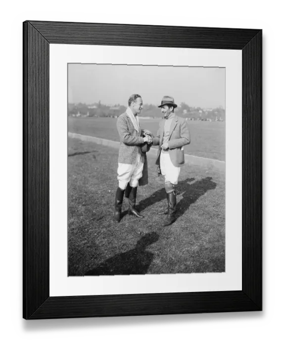 Framed Print : Leslie Howard and Walt Disney Framed Print : Leslie Howard and Walt Disney