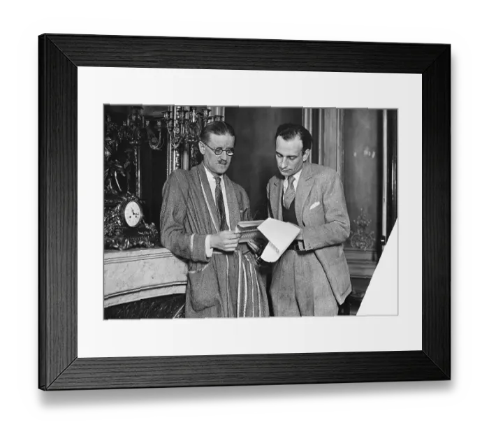 Framed Print : James Joyce Framed Print : James Joyce