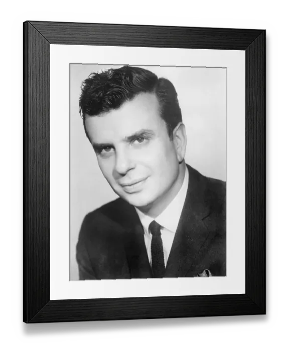 Framed Print : Broadway Composer Richard Adler Framed Print : Broadway Composer Richard Adler