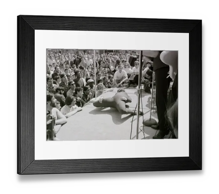 Framed Print : Woman Doing The Limbo Framed Print : Woman Doing The Limbo