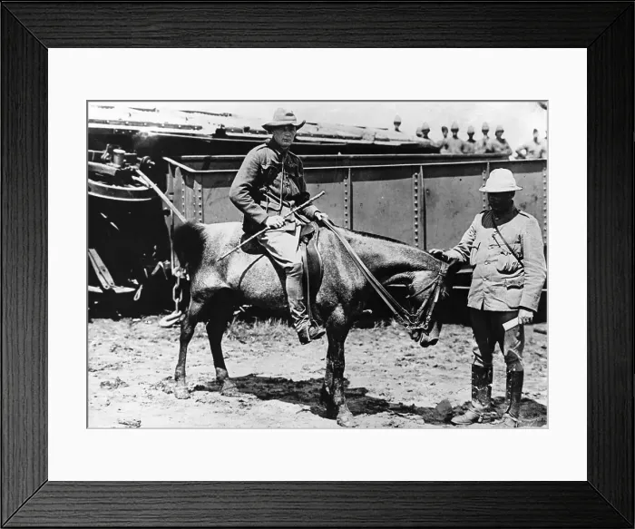 Framed Print : Winston Churchill on Pony Framed Print : Winston Churchill on Pony