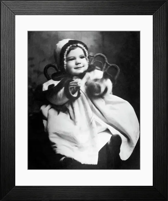 Framed Print : Humphrey Bogart At Age Ten Months Framed Print : Humphrey Bogart At Age Ten Months