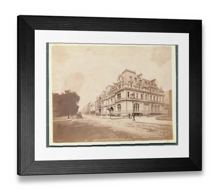 Framed Print : View of Astor Residence Framed Print : View of Astor Residence