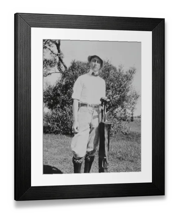 Framed Print : Franklin Delano Roosevelt Golfing Framed Print : Franklin Delano Roosevelt Golfing