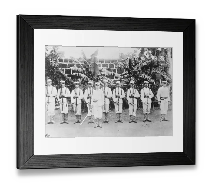 Framed Print : Marines in Philippines Framed Print : Marines in Philippines
