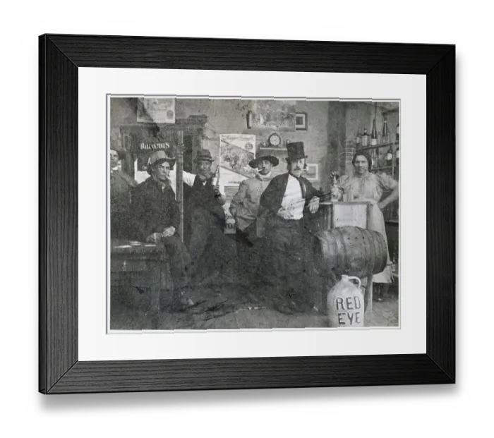 Framed Print : Movie Scene from Cripple Creek Barroom Framed Print : Movie Scene from Cripple Creek Barroom