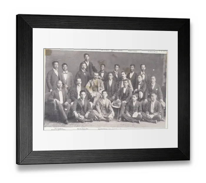 Framed Print : Portrait of Spanish Officers Framed Print : Portrait of Spanish Officers