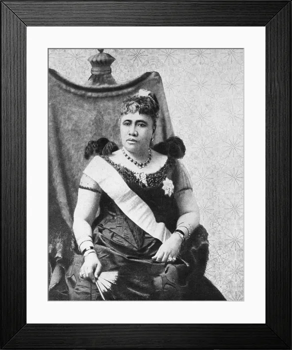 Framed Print : Lilioukalani / Queen Of Hawaii - 1898 Framed Print : Lilioukalani / Queen Of Hawaii - 1898